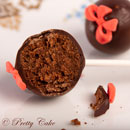 zwarte chocolade cake pops