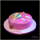 gâteau mongolfière