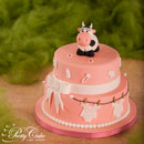 gâteau bébé avec vache